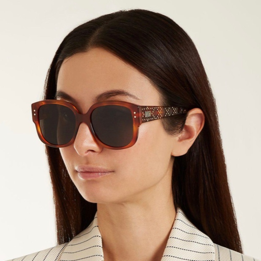 DIOR Tortoiseshell & Gold Sunglasses NIB!! - Picture 16 of 16